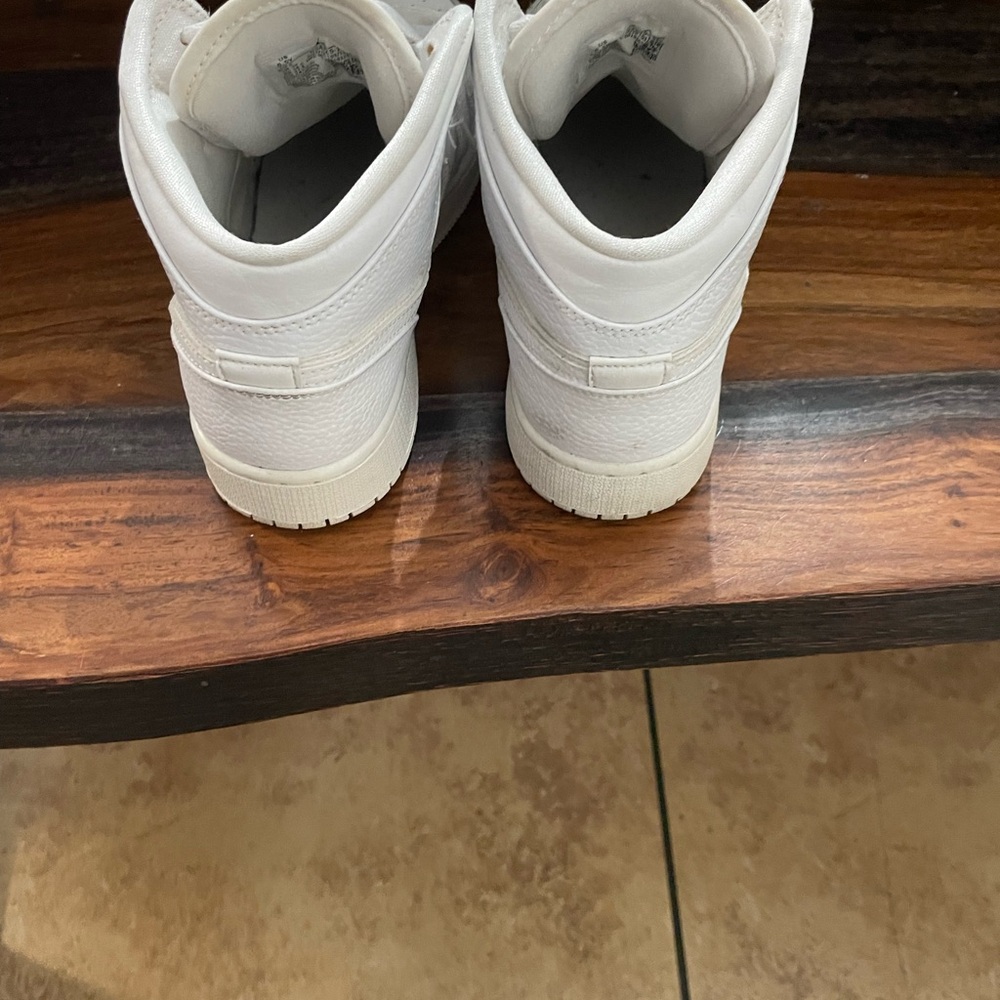 Nike White High-Top Sneakers